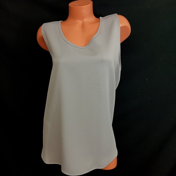 4XL Vintage Y2K Polyester Dressy Cami tank top Made in the USA - Picture 1 of 7